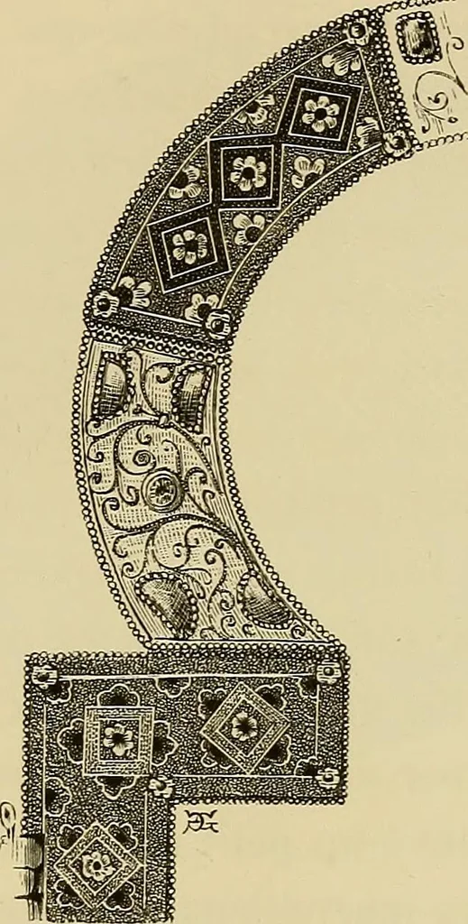 An illustration from Histoire de la verrerie et de l'émaillerie, 1886, leaf 433