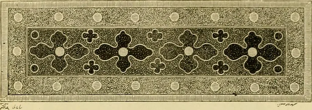 An illustration from Histoire de la verrerie et de l'émaillerie, 1886, leaf 436