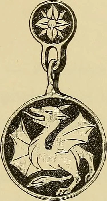 An illustration from Histoire de la verrerie et de l'émaillerie, 1886, leaf 495