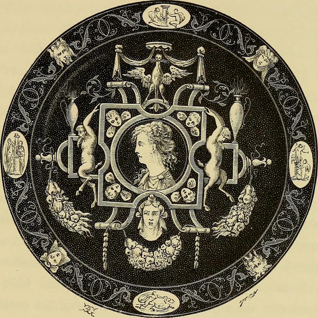 An illustration from Histoire de la verrerie et de l'émaillerie, 1886, leaf 511