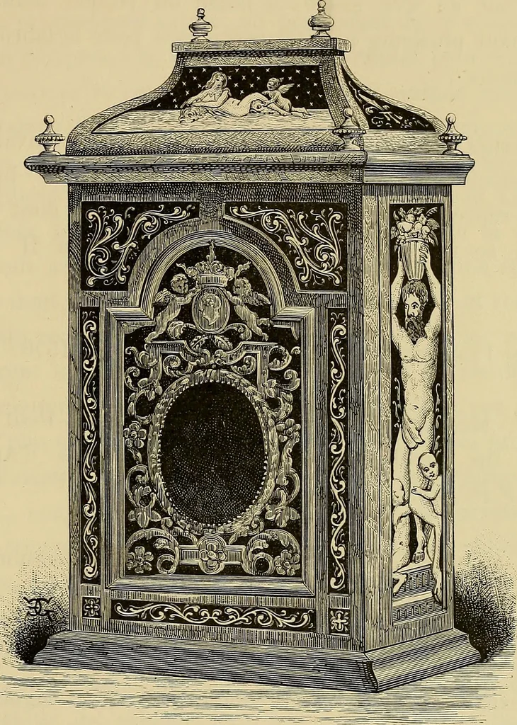 An illustration from Histoire de la verrerie et de l'émaillerie, 1886, leaf 535