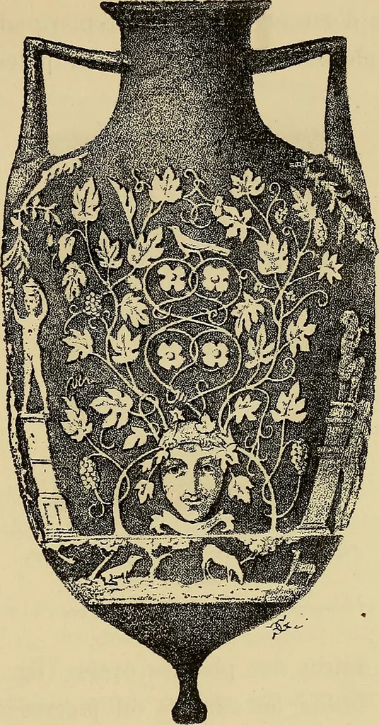 An illustration from Histoire de la verrerie et de l'émaillerie, 1886, leaf 55