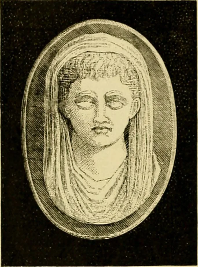An illustration from Histoire de la verrerie et de l'émaillerie, 1886, leaf 56