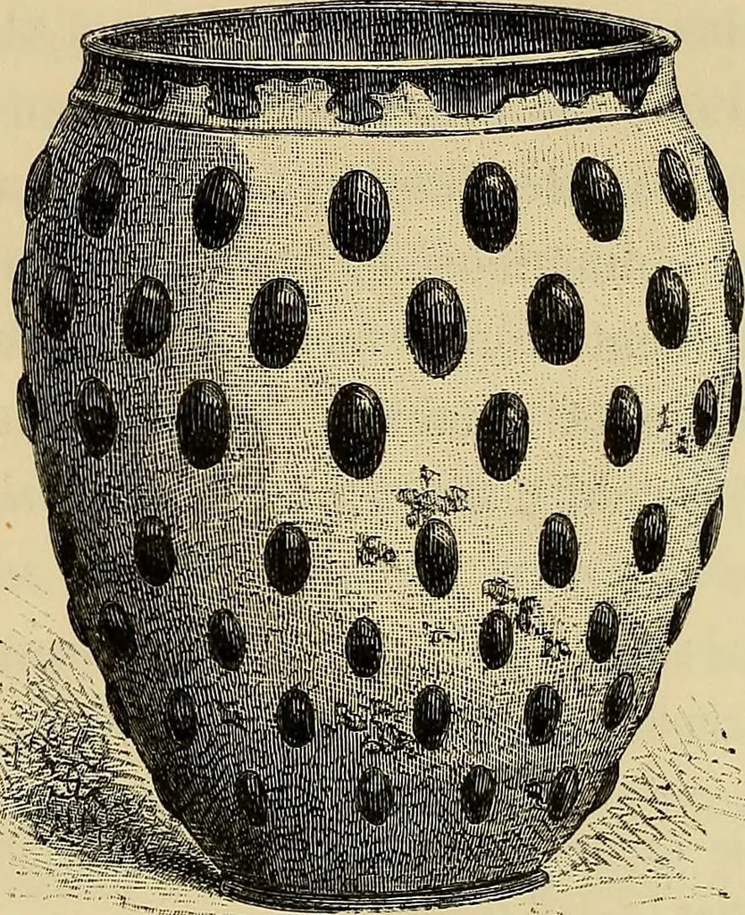 An illustration from Histoire de la verrerie et de l'émaillerie, 1886, leaf 59