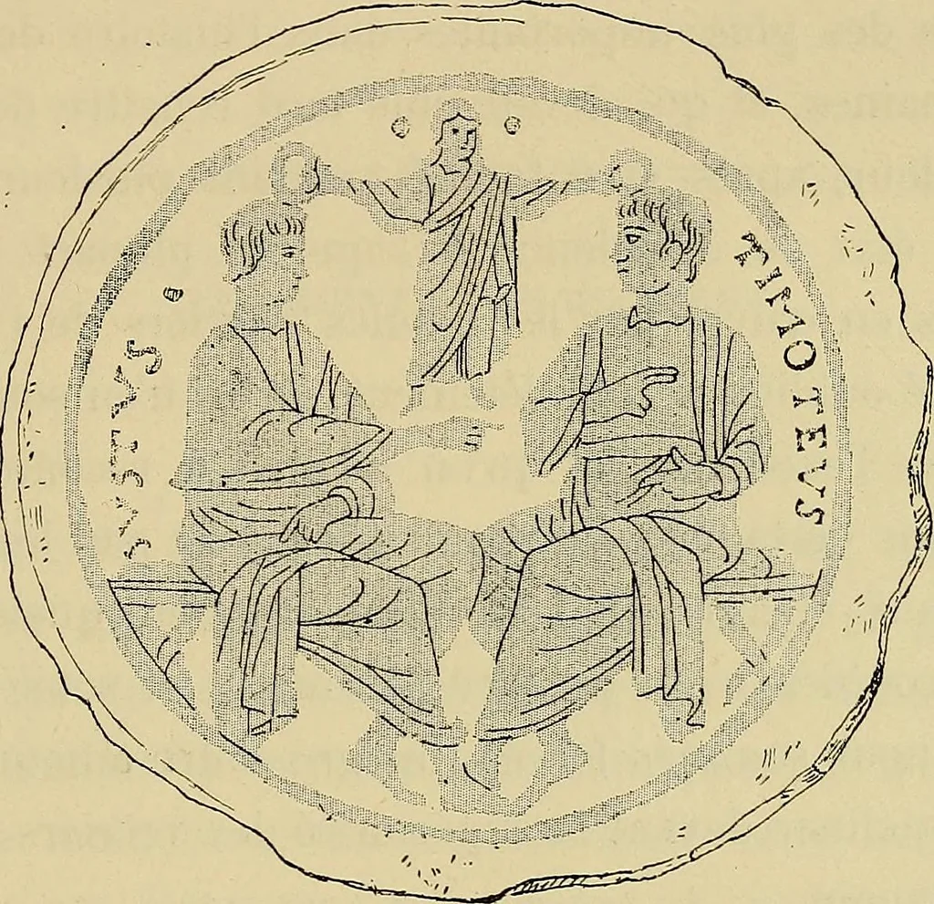 An illustration from Histoire de la verrerie et de l'émaillerie, 1886, leaf 71