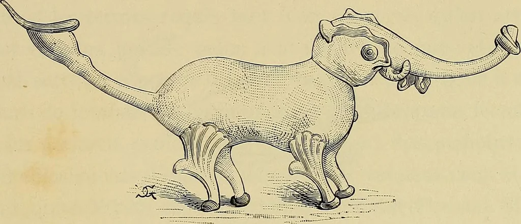 An illustration from Histoire de la verrerie et de l'émaillerie, 1886, leaf 99