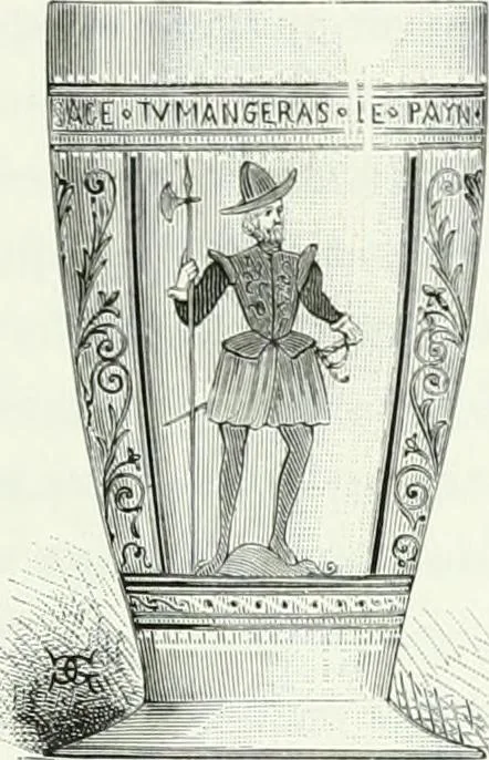 An illustration from Histoire de la verrerie et de l'émaillerie, 1886, leaf 141