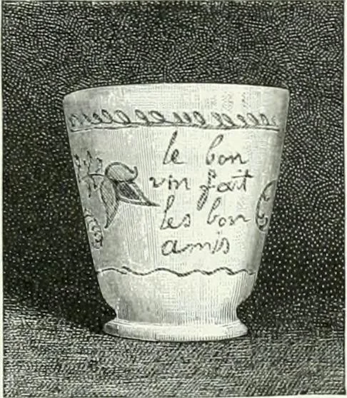 An illustration from Histoire de la verrerie et de l'émaillerie, 1886, leaf 193
