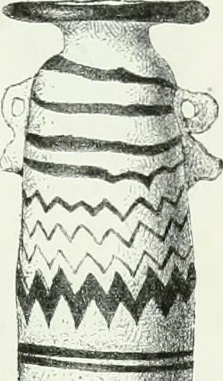 An illustration from Histoire de la verrerie et de l'émaillerie, 1886, leaf 23