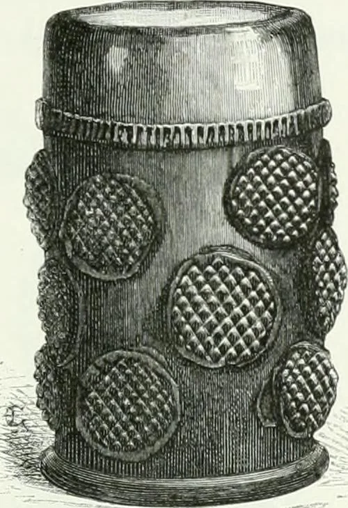 An illustration from Histoire de la verrerie et de l'émaillerie, 1886, leaf 289