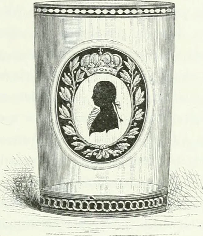 An illustration from Histoire de la verrerie et de l'émaillerie, 1886, leaf 305