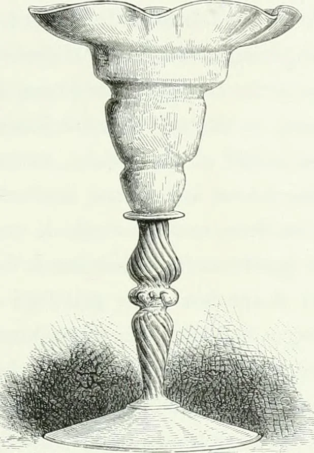 An illustration from Histoire de la verrerie et de l'émaillerie, 1886, leaf 315