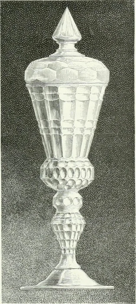 An illustration from Histoire de la verrerie et de l'émaillerie, 1886, leaf 325