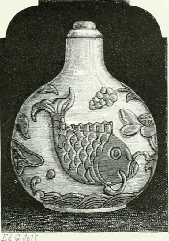 An illustration from Histoire de la verrerie et de l'émaillerie, 1886, leaf 343