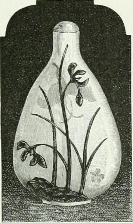 An illustration from Histoire de la verrerie et de l'émaillerie, 1886, leaf 345