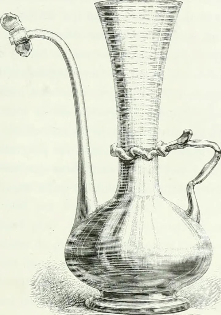 An illustration from Histoire de la verrerie et de l'émaillerie, 1886, leaf 349