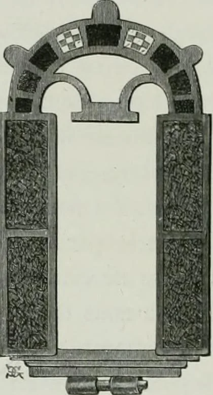 An illustration from Histoire de la verrerie et de l'émaillerie, 1886, leaf 392