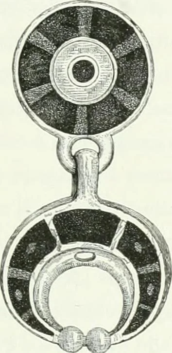 An illustration from Histoire de la verrerie et de l'émaillerie, 1886, leaf 393