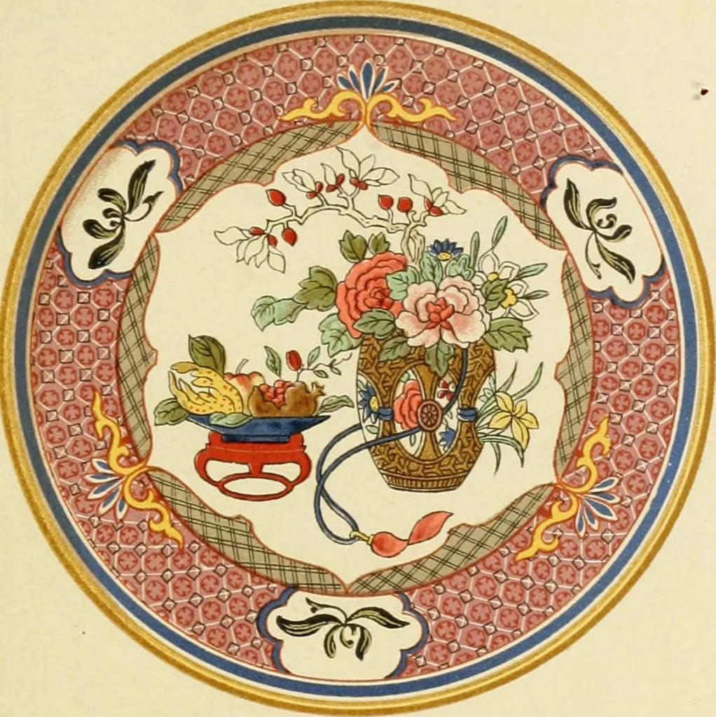 An illustration from Histoire de la verrerie et de l'émaillerie, 1886, leaf 421