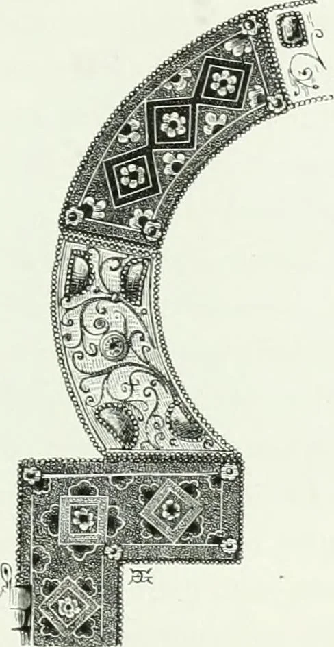 An illustration from Histoire de la verrerie et de l'émaillerie, 1886, leaf 431