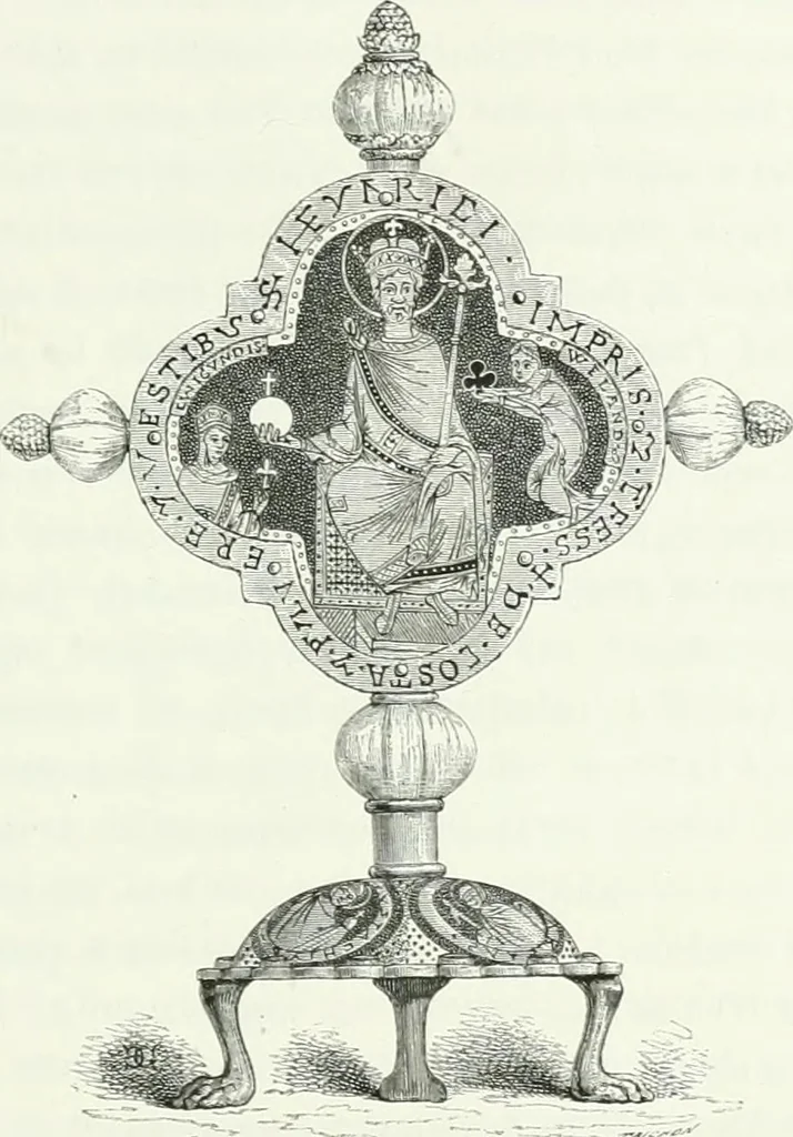 An illustration from Histoire de la verrerie et de l'émaillerie, 1886, leaf 441