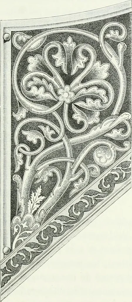 An illustration from Histoire de la verrerie et de l'émaillerie, 1886, leaf 449