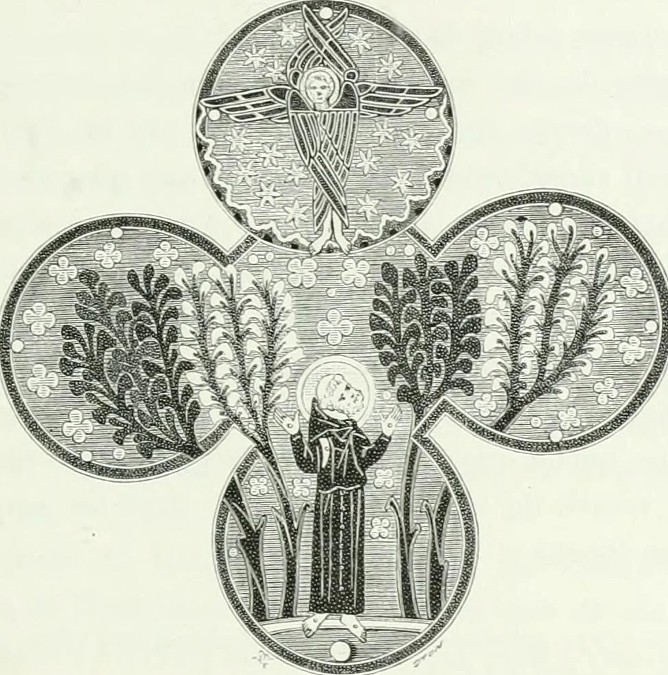 An illustration from Histoire de la verrerie et de l'émaillerie, 1886, leaf 461