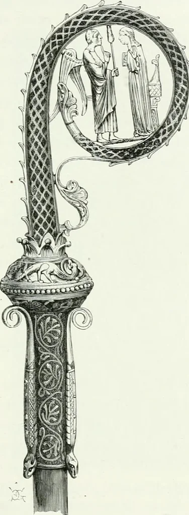 An illustration from Histoire de la verrerie et de l'émaillerie, 1886, leaf 469