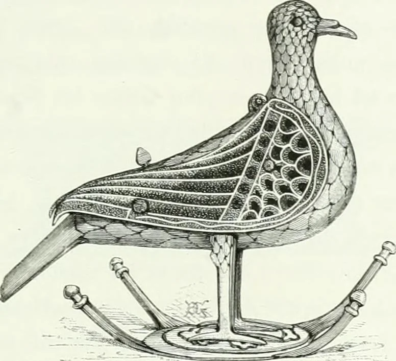 An illustration from Histoire de la verrerie et de l'émaillerie, 1886, leaf 475