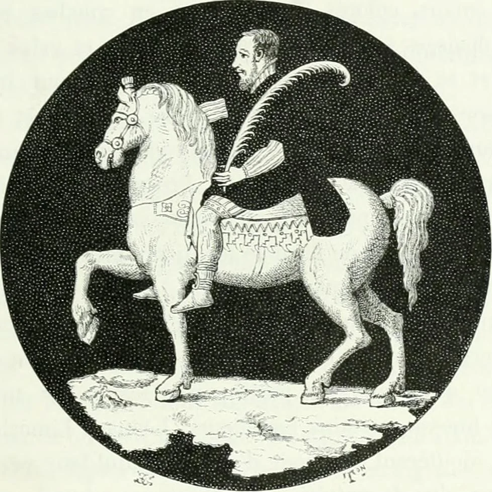 An illustration from Histoire de la verrerie et de l'émaillerie, 1886, leaf 503