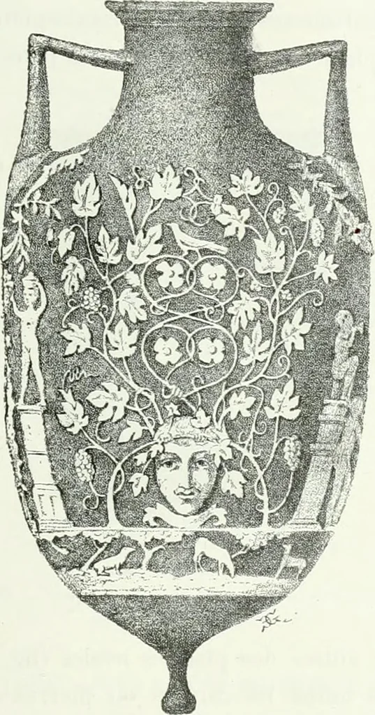 An illustration from Histoire de la verrerie et de l'émaillerie, 1886, leaf 53