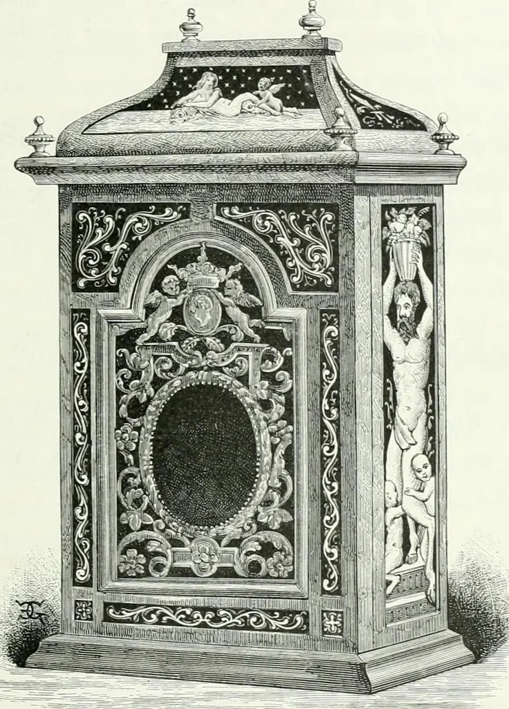 An illustration from Histoire de la verrerie et de l'émaillerie, 1886, leaf 533