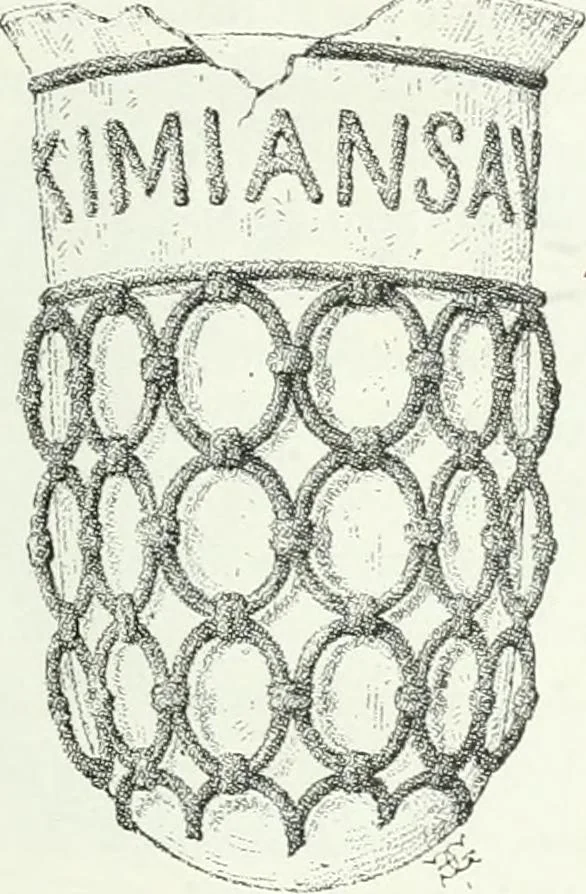 An illustration from Histoire de la verrerie et de l'émaillerie, 1886, leaf 55