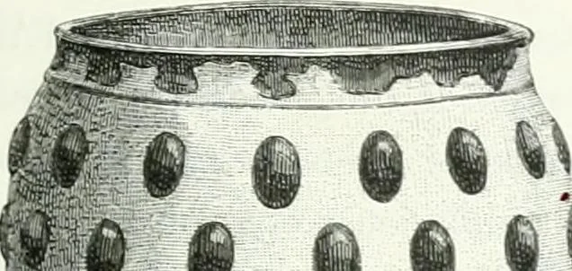 An illustration from Histoire de la verrerie et de l'émaillerie, 1886, leaf 57