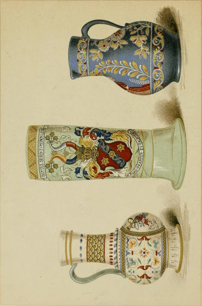An illustration from Histoire de la verrerie et de l'émaillerie, 1886, leaf 6