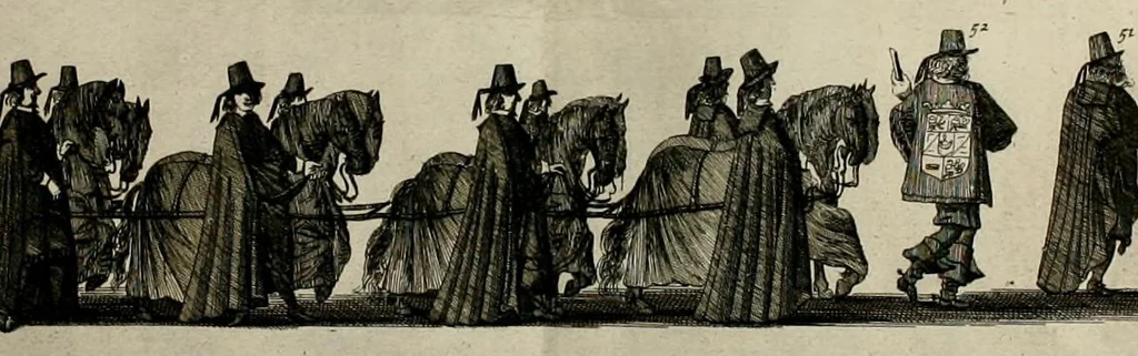 An illustration from Histoire de la vie & actes memorables de Frederic Henry de Nassau prince d'Orange, 1656, leaf 707