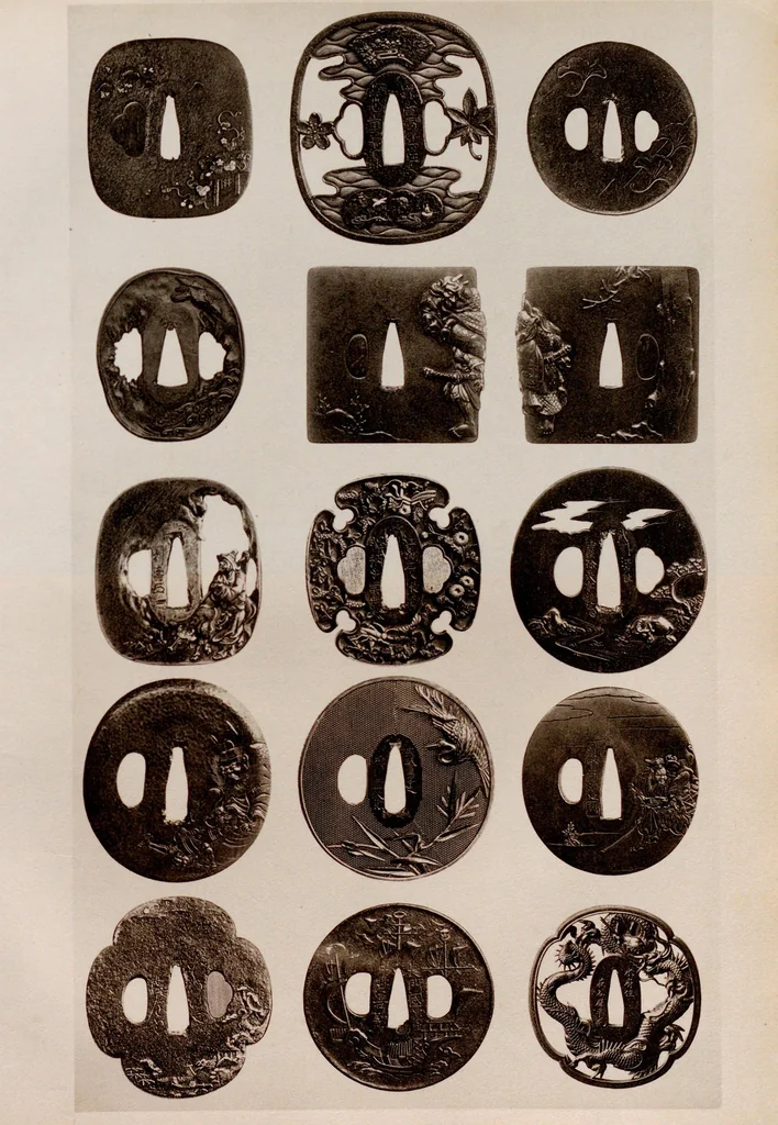 An illustration from Histoire de la̕rt du Japon, 1900, leaf 517