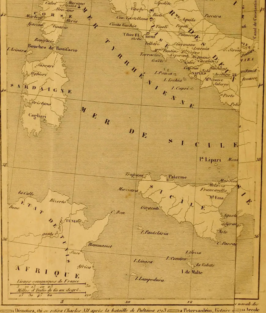 An illustration from Histoire de l'Empire ottoman : depuis son origine jusqu'a nos jours, 1844, leaf 7