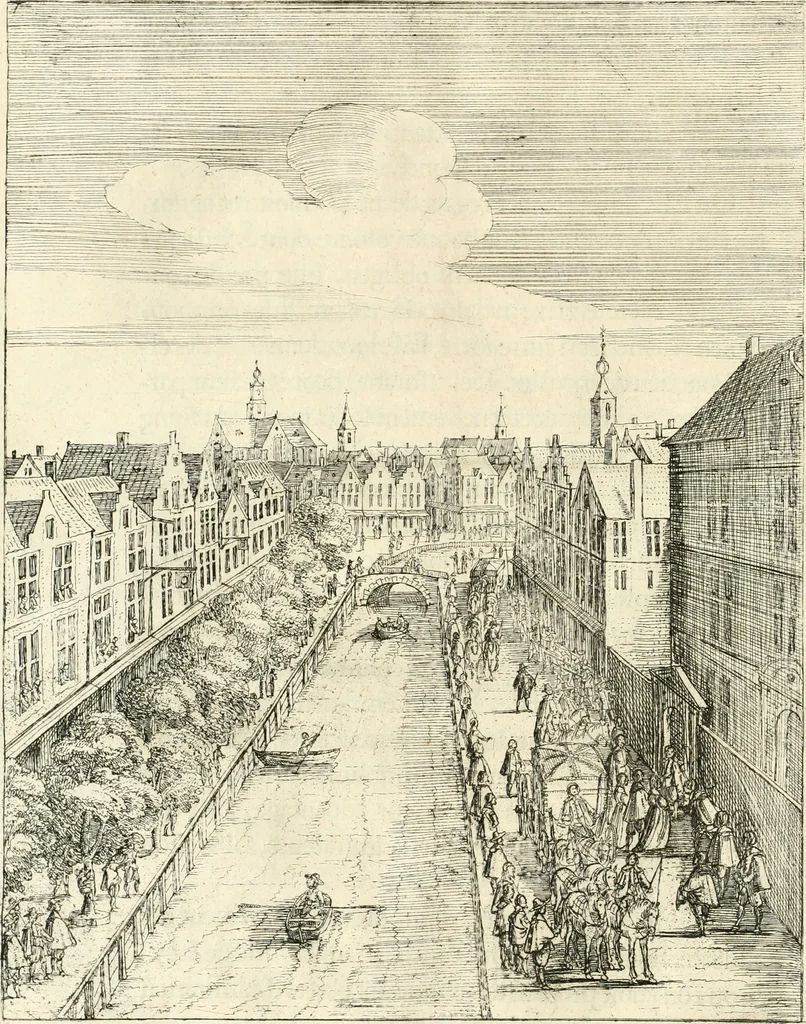 An illustration from Histoire de l'entree de la reyne mere du roy tres-chrestien dans les Provinces Vnies des Pays-Bas : enrichie de planches, 1639, leaf 105
