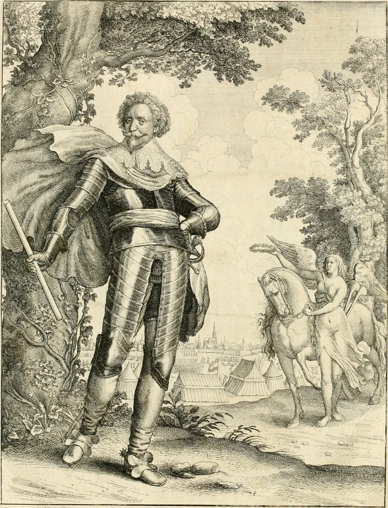 An illustration from Histoire de l'entree de la reyne mere du roy tres-chrestien dans les Provinces Vnies des Pays-Bas : enrichie de planches, 1639, leaf 13