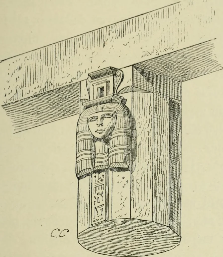 An illustration from Histoire de l'ordre lotiforme; étude d'archéologie égyptienne, 1897, leaf 15