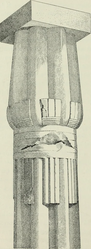 An illustration from Histoire de l'ordre lotiforme; étude d'archéologie égyptienne, 1897, leaf 150