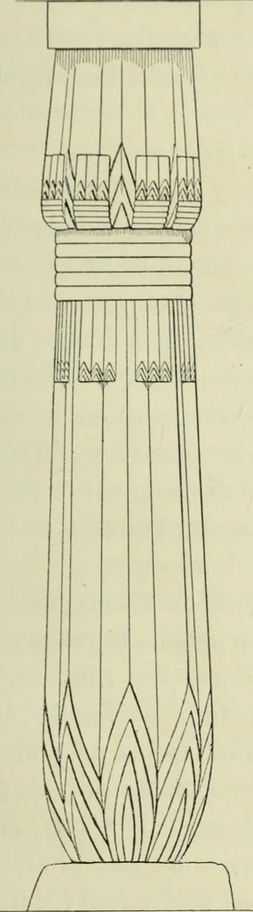 An illustration from Histoire de l'ordre lotiforme; étude d'archéologie égyptienne, 1897, leaf 161
