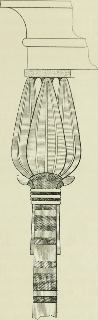 An illustration from Histoire de l'ordre lotiforme; étude d'archéologie égyptienne, 1897, leaf 175