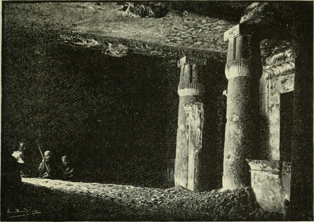 An illustration from Histoire de l'ordre lotiforme; étude d'archéologie égyptienne, 1897, leaf 239
