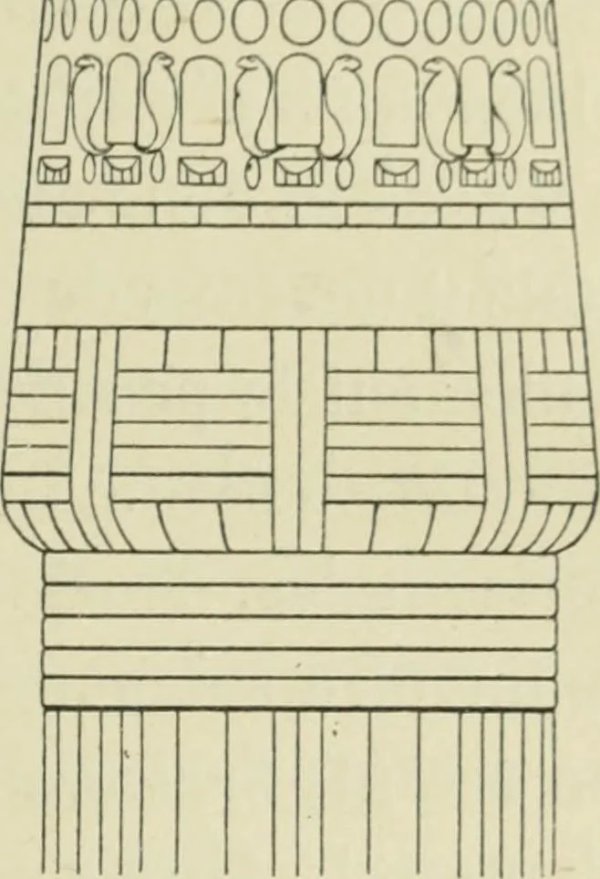 An illustration from Histoire de l'ordre lotiforme; étude d'archéologie égyptienne, 1897, leaf 263