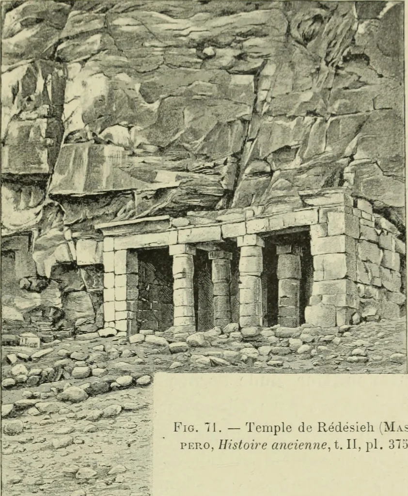 An illustration from Histoire de l'ordre lotiforme; étude d'archéologie égyptienne, 1897, leaf 267