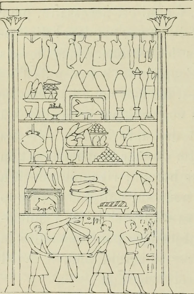 An illustration from Histoire de l'ordre lotiforme; étude d'archéologie égyptienne, 1897, leaf 36