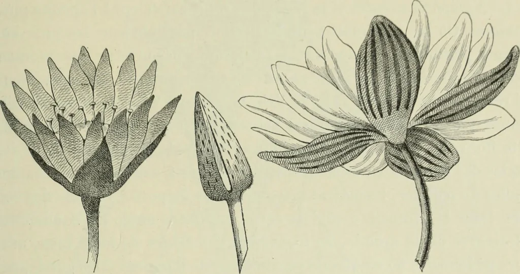 An illustration from Histoire de l'ordre lotiforme; étude d'archéologie égyptienne, 1897, leaf 95