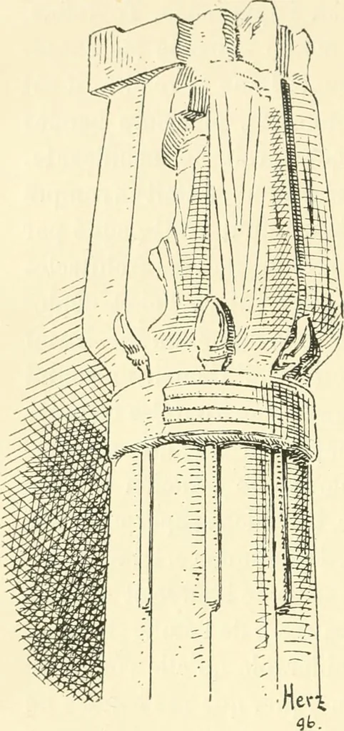 An illustration from Histoire de l'ordre lotiforme: étude d'archélogie égyptienne, 1897, leaf 121